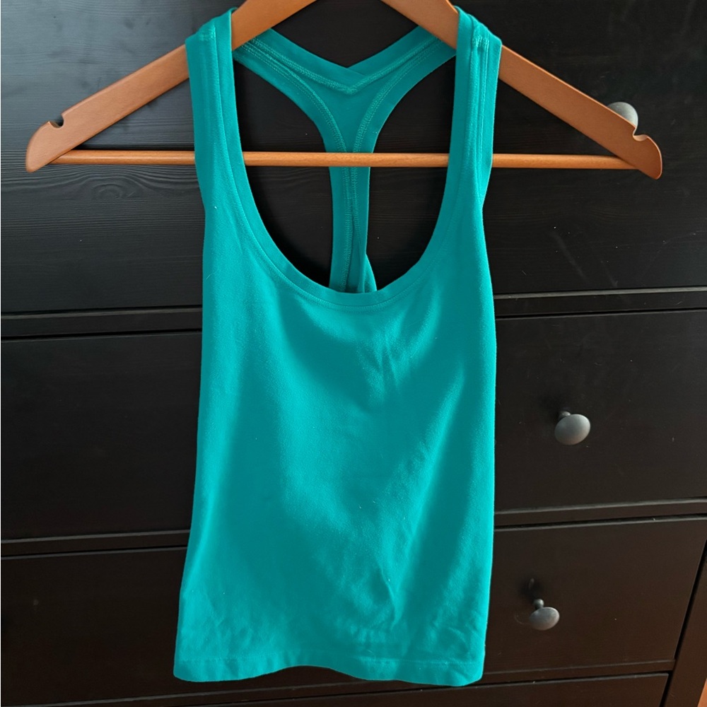 lululemon athletica Teal Tank Top
